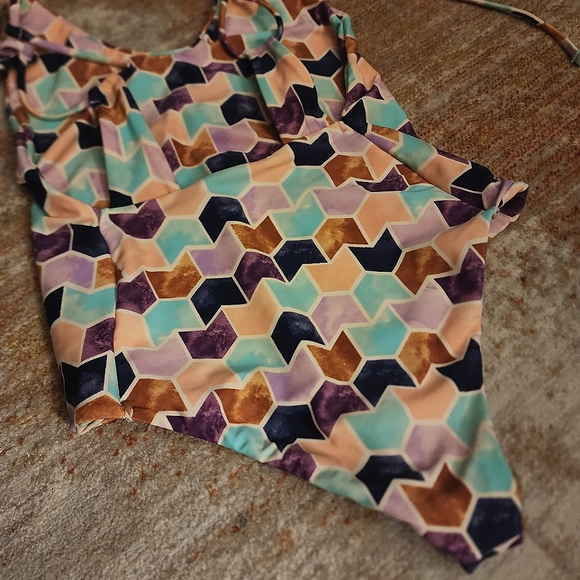 Tori Praver Swimwear Seafoam for Urban Outfitters in Geometric Print - Picture 9 of 15